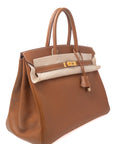 Birkin 35 Gold on Gold Epsom 〇Z