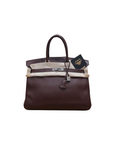 Birkin 35 Havane Palladium Hardware □G