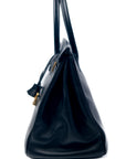 Birkin 35 Noir Gold Hardware Ardennes □C
