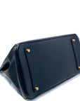 Birkin 35 Noir Gold Hardware Ardennes □C