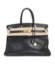 Birkin 35 Noir Gold Hardware Togo □F