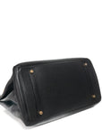 Birkin 35 Noir Gold Hardware Togo □F
