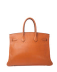 Birkin 35 Orange Gold Hardware Chevre □H