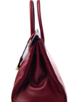 Birkin 35 Rouge H Gold Hardware Epsom □C