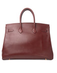 Birkin 35 Rouge H Gold Hardware Epsom □F