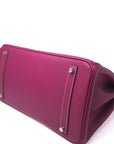 Birkin 35 Tosca (Rose Tyrien interior) Palladium Hardware Epsom Candy Collection □O
