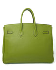 Birkin 35 Vert Anis Palladium Hardware Togo □H