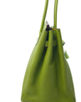 Birkin 35 Vert Anis Palladium Hardware Togo □H
