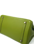 Birkin 35 Vert Anis Palladium Hardware Togo □H