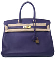 Birkin 35 Violet Gold Hardware Togo □P