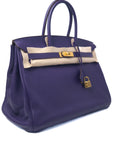 Birkin 35 Violet Gold Hardware Togo □P