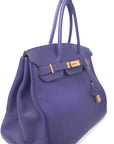 Birkin 35 Violet Gold Hardware Togo □P
