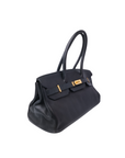 Birkin Shoulder Noir Gold Hardware Ardennes □M