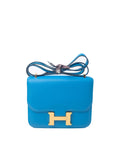 Constance 18 Bleu Hydra Gold Hardware Evercolor A