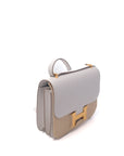 Constance 18 Mirror Gris Pale Gold Hardware Epsom B