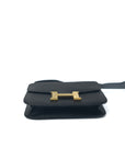 Constance 24 Noir Gold Hardware Lizard 〇S