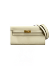 Kelly To-Go Craie Gold Hardware Epsom U