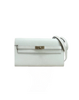 Kelly To-Go Bleu Brume Palladium Hardware Chevre B