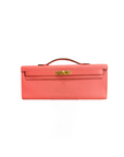 Kelly Cut Flamingo Gold Hardware Epsom □R