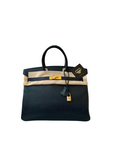 Birkin 35 Indigo (near black) Gold Hardware Epsom □O