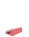 Mini Kelly 20 Rose Lipstick Palladium Hardware Chevre D