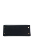Kelly 25 Indigo (can pass as Black) Gold Hardware Epsom Z