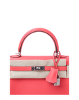 Kelly 25 Rose Jaipur Palladium Hardware Togo