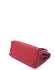 Kelly 25 Rouge Casaque Gold Hardware Togo C