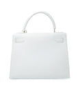 Kelly 28 Blanc Gold Hardware 〇W