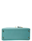 Kelly 28 Bleu Atoll (Tiffany Blue) Gold Hardware Epsom T