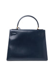 Kelly 28 Navy (Almost Black) Gold Hardware Box