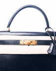 Kelly 28 Noir Gold Hardware Box