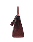 Kelly 28 Ostrich Rouge H Gold Hardware