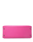 Kelly 28 Rose Tyrien Palladium Hardware Chevre □I