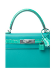 Kelly 28 Vert Jade Touch Epsom/Nilo Croco Z