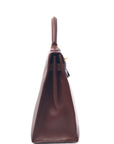 Kelly 32 Chocolat Gold Hardware Epsom 〇U