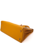 Kelly 32 Jaune Ambre Gold Hardware Epsom □A