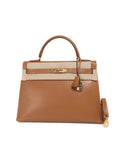 Kelly 32 Naturel Gold Hardware Box 〇Z