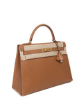 Kelly 32 Naturel Gold Hardware Box 〇Z