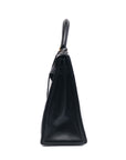 Kelly 32 Noir GHW Retourne Box Leather