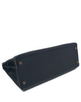 Kelly 32 Lizard Noir Gold Hardware 〇R
