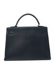 Kelly 32 Lizard Noir Gold Hardware 〇R
