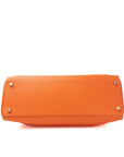 Kelly 32 Orange Gold Hardware □D