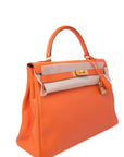 Kelly 32 Orange Gold Hardware Gulliver 〇Z