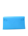 Kelly Elan Bleu Frida Palladium Hardware Chevre W