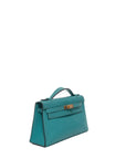 Kelly Pochette Vert Verone Gold Hardware X