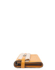 Kelly Wallet Moutarde Palladium Hardware Chevre A