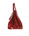 Birkin 35 HSS Croco Rouge Palladium Hardware □N