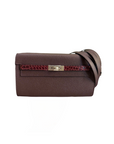Kelly To-Go Touch Croco Rouge Sellier Palladium Hardware U