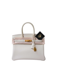 Birkin 30 Craie Gold Hardware Epsom K